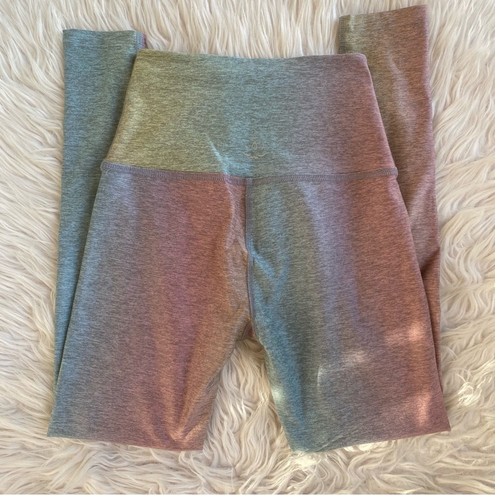 Beyond Yoga Printed Spacedye Caught in the Midi High Waisted Legging Size XS